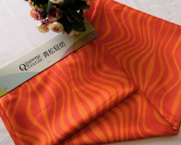 Colorful Flower Design Mattress Polyester Fabric