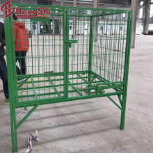 Quality Outdoor Dog Kennels with Grey Coating and Shelfter