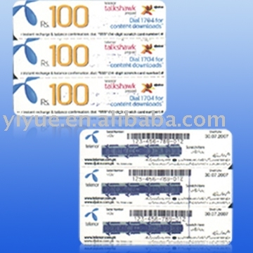 prepaid calling card