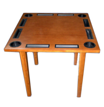 high quality wooden domino table