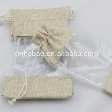 Linen Sachets Lavender Drawstring Bags