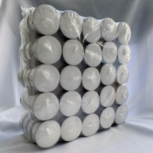 100pcs cellophane paper tea light candle unscented candle