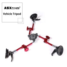 ASXMOV XP-03 Aluminium alloy flexible car suction cup sucker mount tripod holder camera tripod
