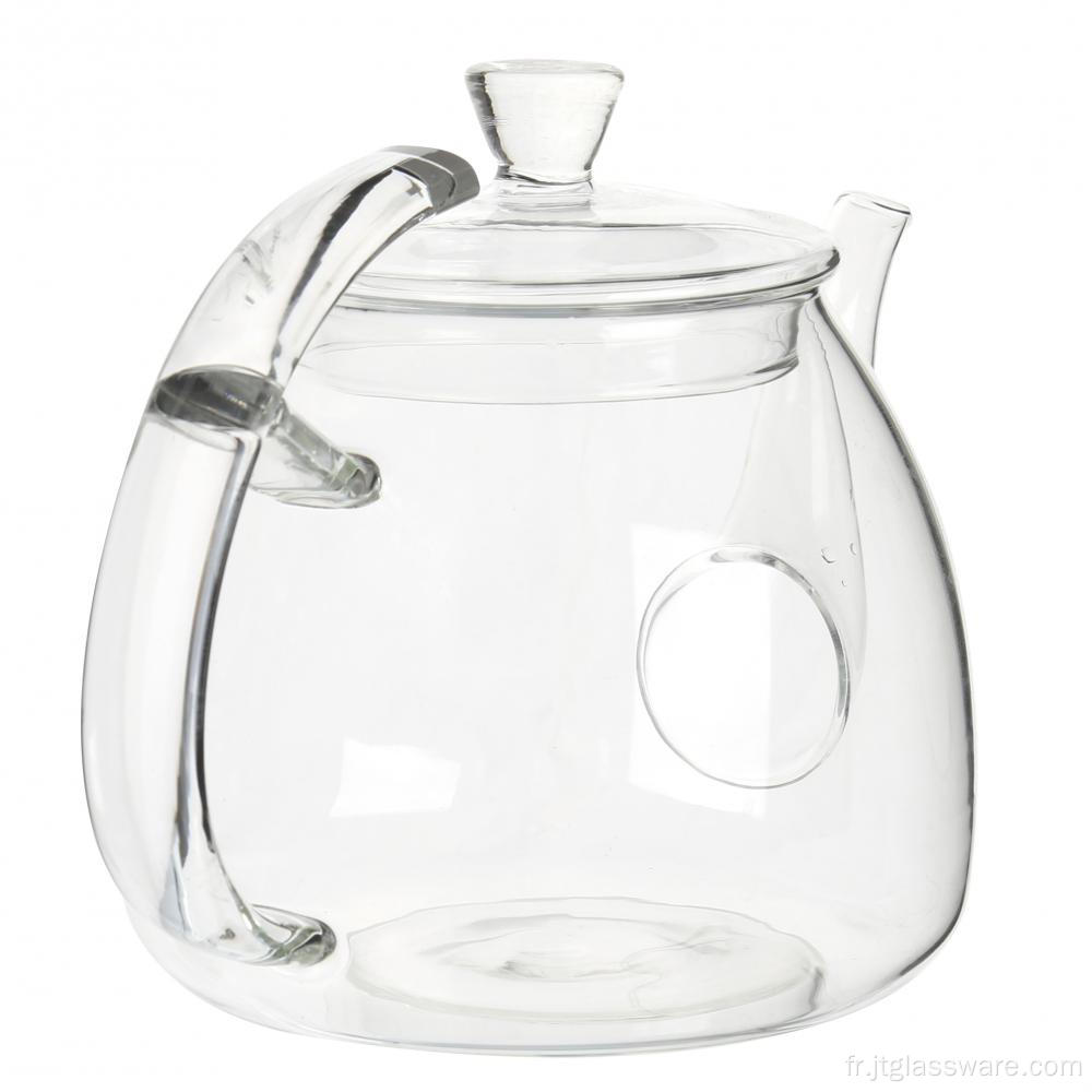 Théière thermique en verre borosilicaté 40,8 oz