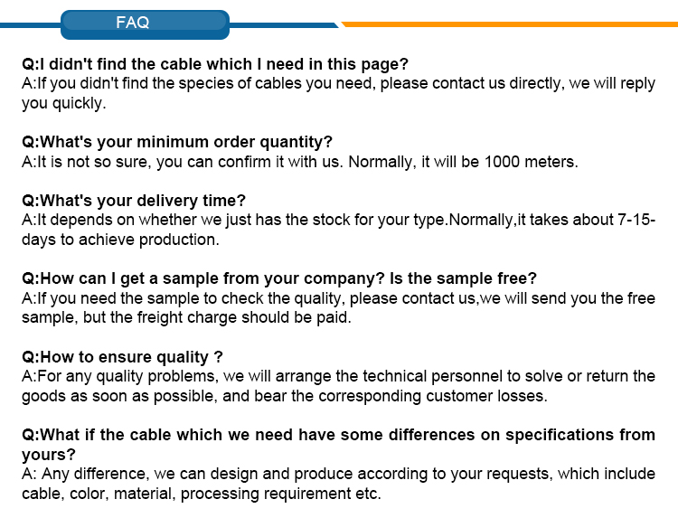 Copper core PVC insulated cable sheathed control cable shielded cable