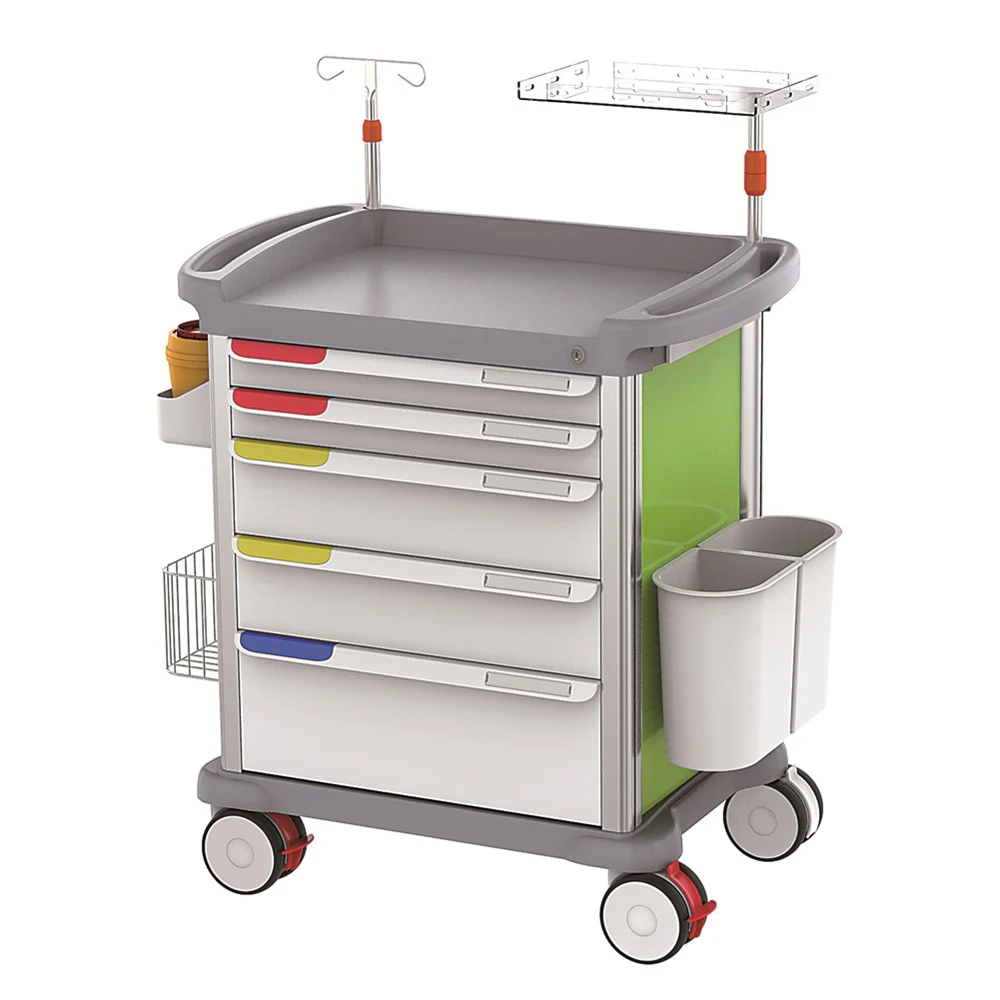 Crash Medical Equipment Hospital Treatment Trolley