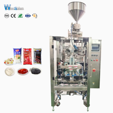 Automatic Sauce Ketchup Sauce Liquid Filling Packing Machine