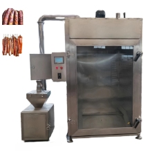 Electric Mini Smoke Sausage Machine for Meat and Chicken - Stainless Steel Oven Smoking Equipment for Sale