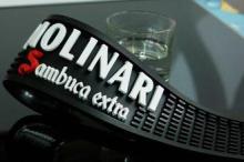 promotional MOLINARI soft bar runner mats , bar mats for gl