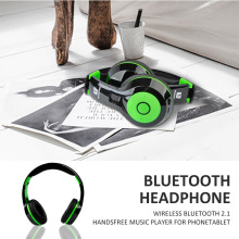 Wireless Bluetooth Headphone Headset Folding Design Earphone Stereo Sound