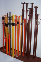 Adjustable Scaffolding Steel Props For Construction , Steel Shoring Props