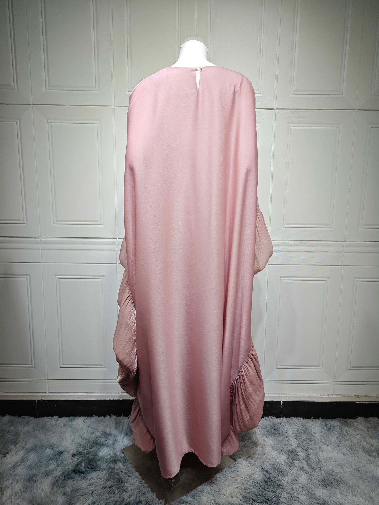 لباس کافتان با آستین پروانه مسلمان ابایا MQ201 (14) Muslim Butterfly Sleeve Abaya Elegant Kaftan Dress MQ201 (14)