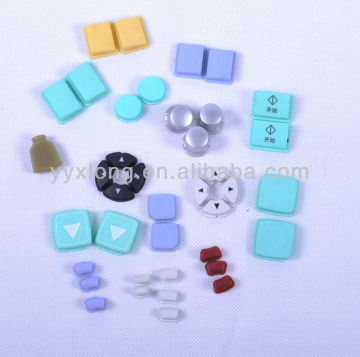 colorful plastic press keys