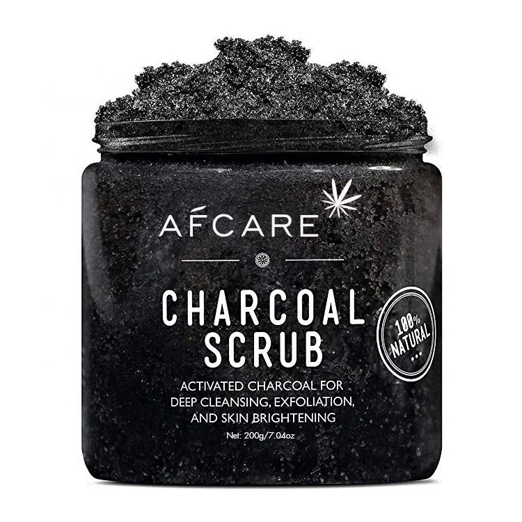 Bamboo Charcoal Scrub Face and Body Scrub Pigmentation Skin Care Scrubs Salt Scrub