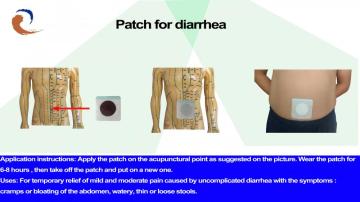 Treatments for diarrhea Patch