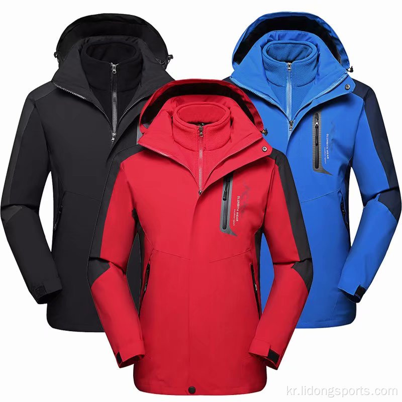 사용자 정의 도매 방수 방풍 방풍 2022 겨울 남성 패션 코트 자켓