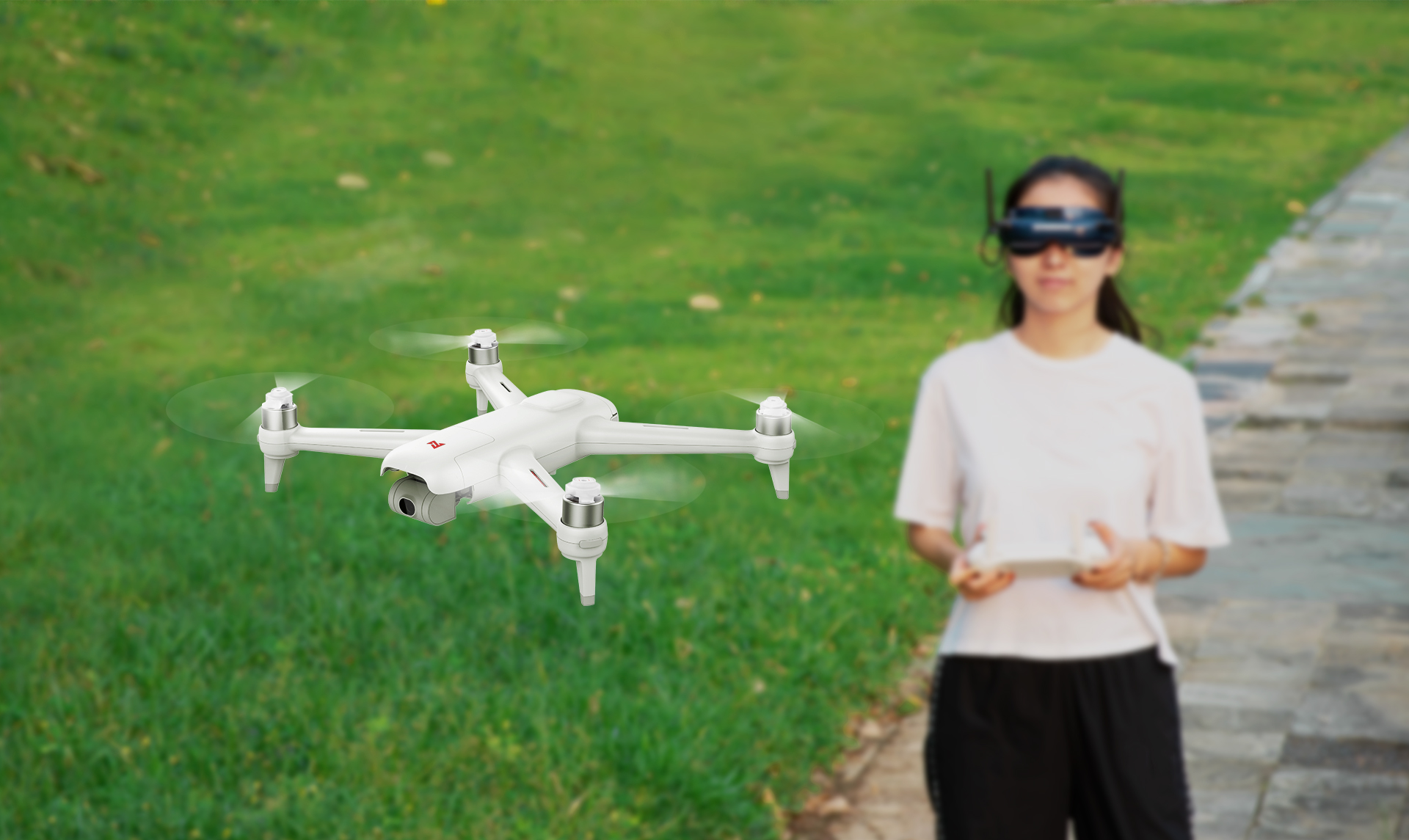 Original Xiaomi FIMI A3 5.8G 1KM FPV Professional RC Drone With 2-Axis Gimbal HD 1080P Camera GPS