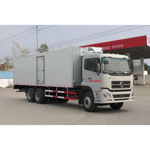 DONGFENG Tianlong 6X4 รถบรรทุกห้องเย็น LHD / RHD