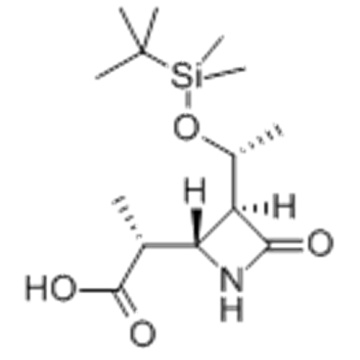 Acide 2-azétidineacétique, 3 - [(1R) -1 - [[(1,1-diméthyléthyl) diméthylsilyl] oxy] éthyl] -a-méthyl-4-oxo -, (57263320, aR, 2S, 3S) - CAS 90776-58-2