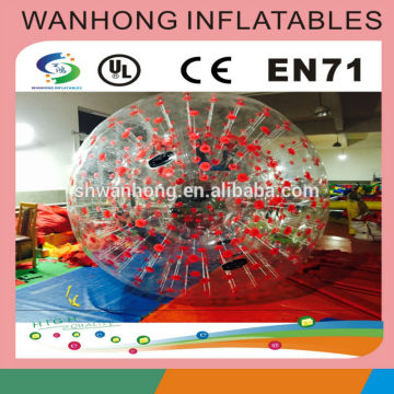 Red inflatable zorb ball, ball, inflatable zorb ball, human zorb ball