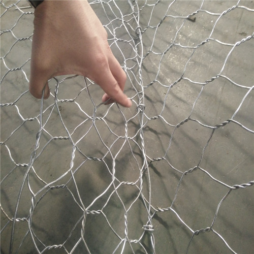 Hot Galvanized Stainless Steel Woven Gabion Basket