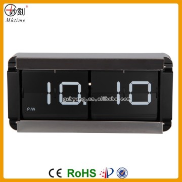Metal wall clock stainless Steel table clock