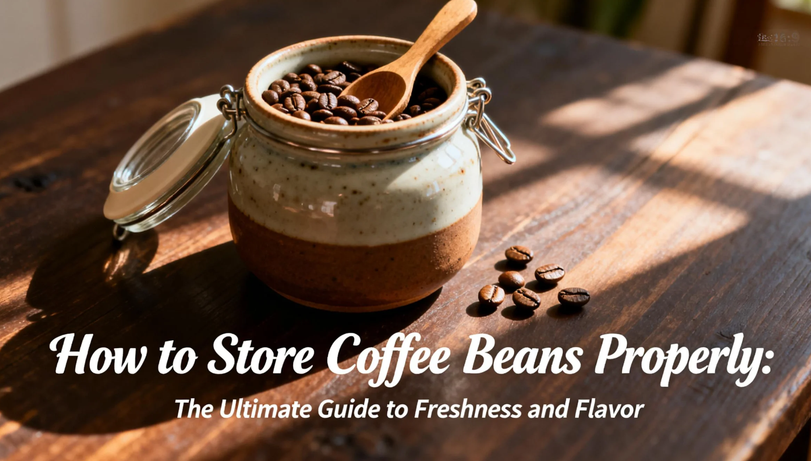 cara menyimpan biji kopi how to store coffee bean