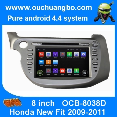 Ouchuangbo Honda New Fit 2009-2011android 4.4 audio DVD stereo