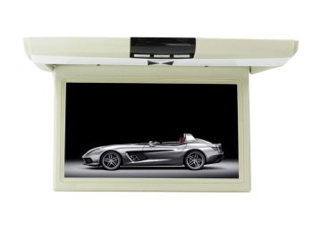 Rotatable Screen Car Flip Down Monitor Super Slim Tft Lcd 10.2 "