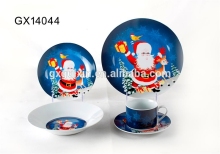 GUIXIN 30-piece Wholesale Porcelain Tableware with Christmas Design