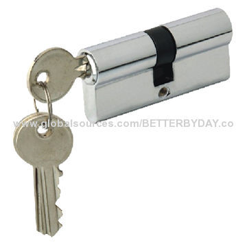 Euro profile brass cylinder mortise door lock mechanism/high quality security/key opening/thumb turn