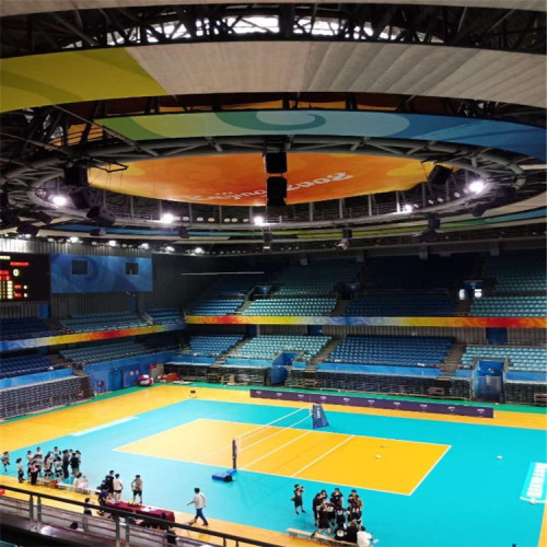 Revêtement de sol de volleyball intérieur RECOMMANDÉ FIVB