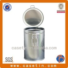 2016Food grade round shape chocolate tin can