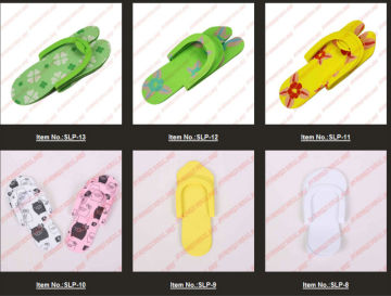 Disposable Slipper / EVA Foam Salon Spa Slipper / Disposable Pedicure thong Slippers / Beauty Slipper