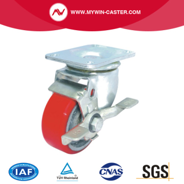 Top Plate Side Brake Industrial Caster