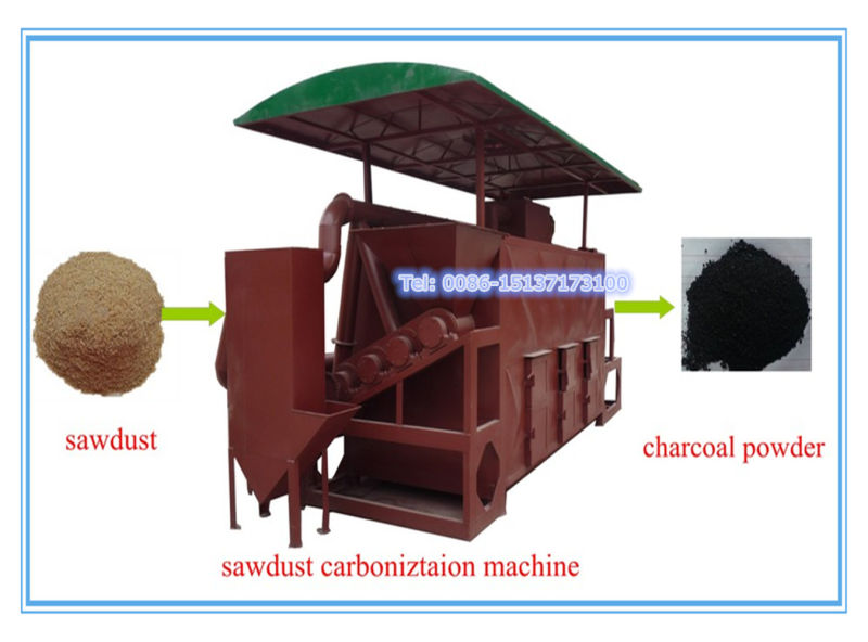 Sawdust Continuous Carbonization Furnace