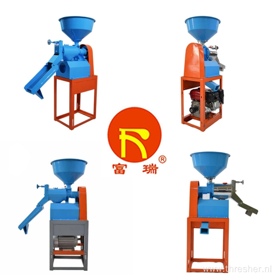 Electric Motor Crush Millet Machinery