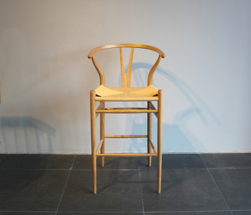 Modern Wishbone Bar Stool