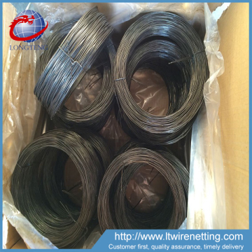 16 gauge black annealed twisted wire,black twisted wire factory,high tensile black annealed wire twisted