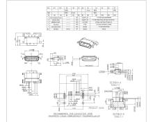 Type-C 8P Female Waterproof SMT Type