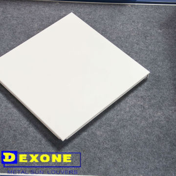 Metal square ceiling board of architecture