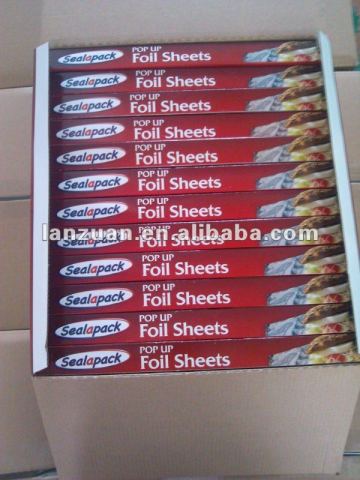 Pop-up Kitchen Aluminum Foil Sheet