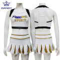 Youth Gold AB Kristaller Cheerleading Outfits