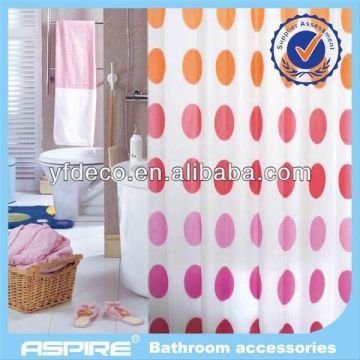 Polyester handmade shower curtains