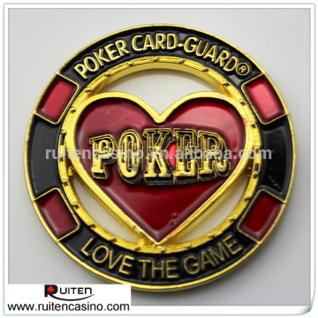 Love The Game Poker Guard Card Cover Protector Chip