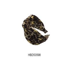 Leopard prin Velvet Sponge hairband