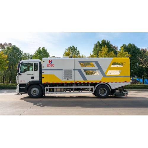 4x2 Diesel Street Sweeper Trucker для улицы