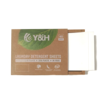 Eco washing sheet laundry detergent paper