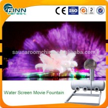 Movie water screen fountain multimedia large outdoor screen projector