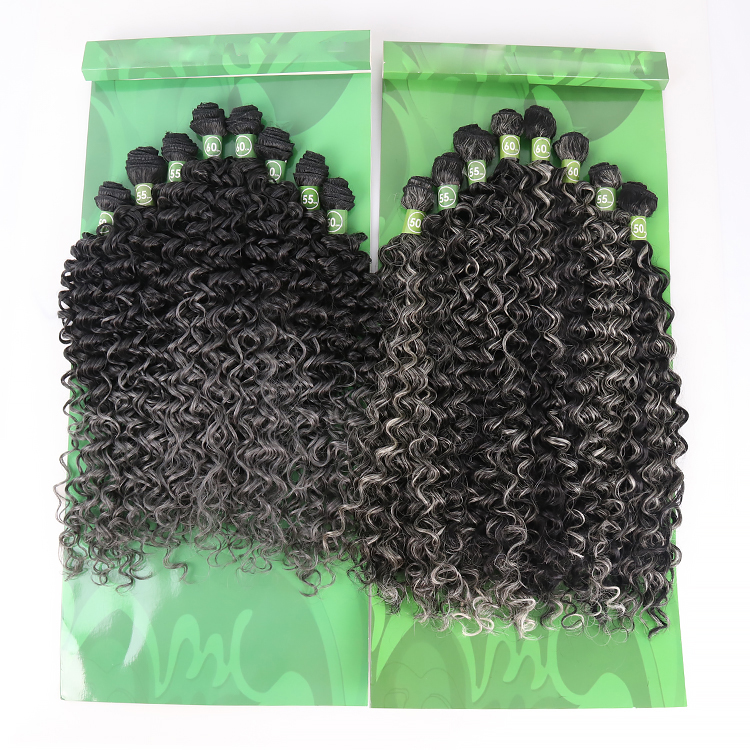 Julianna Supplier Pixie Cut Synthetic Weave Bundles Jerry Curl Body Wave Queen Straight Ombre Weave Hair Weaves For Black Women